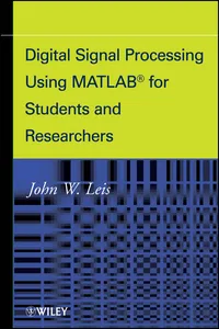Digital Signal Processing Using MATLAB for Students and Researchers_cover