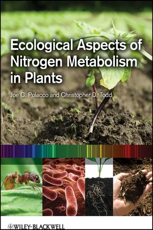 Book cover image for: Ecological Aspects of Nitrogen Metabolism in Plants