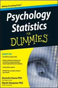 Psychology Statistics For Dummies_cover