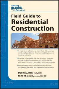 Graphic Standards Field Guide to Residential Construction_cover