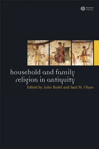 Household and Family Religion in Antiquity_cover