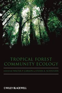 Tropical Forest Community Ecology_cover