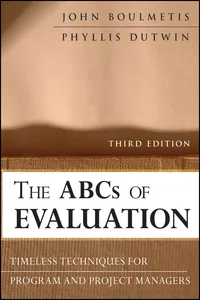 The ABCs of Evaluation_cover