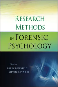 Research Methods in Forensic Psychology_cover