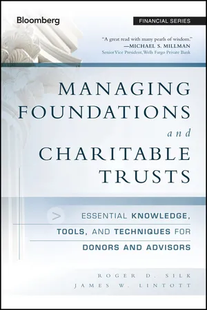 Managing Foundations and Charitable Trusts
