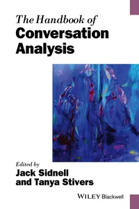 The Handbook of Conversation Analysis_cover