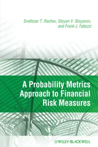 A Probability Metrics Approach to Financial Risk Measures_cover