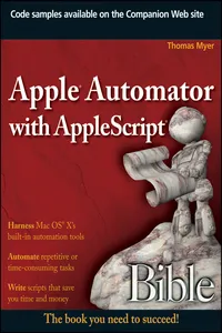 Apple Automator with AppleScript Bible_cover