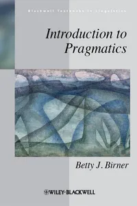 Introduction to Pragmatics_cover