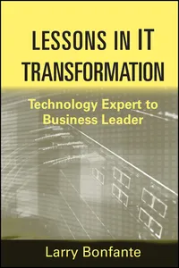 Lessons in IT Transformation_cover