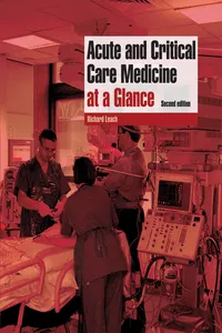 Acute and Critical Care Medicine at a Glance_cover