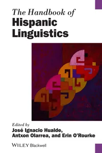 The Handbook of Hispanic Linguistics_cover
