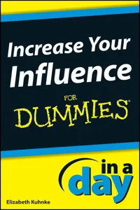 Increase Your Influence In A Day For Dummies_cover