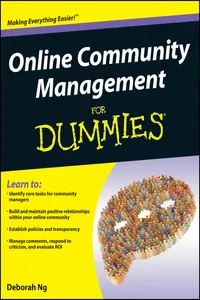 Online Community Management For Dummies_cover