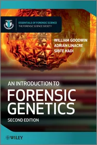 An Introduction to Forensic Genetics_cover