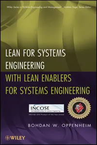 Lean for Systems Engineering with Lean Enablers for Systems Engineering_cover