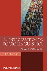 An Introduction to Sociolinguistics_cover