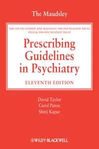 The Maudsley Prescribing Guidelines in Psychiatry_cover