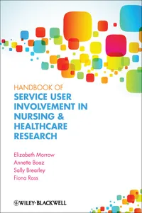 Handbook of Service User Involvement in Nursing and Healthcare Research_cover