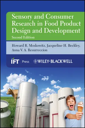 Book cover image for: Sensory and Consumer Research in Food Product Design and Development