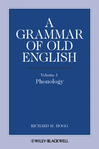 A Grammar of Old English, Volume 1_cover