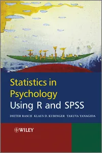 Statistics in Psychology Using R and SPSS_cover