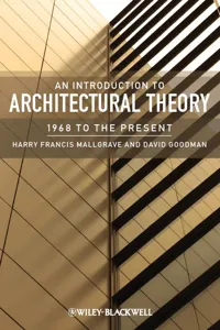 An Introduction to Architectural Theory_cover