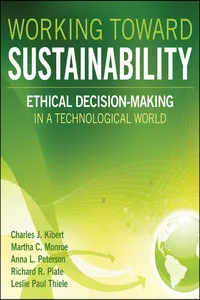 Working Toward Sustainability_cover