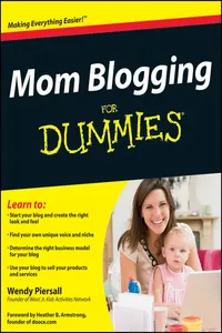 Mom Blogging For Dummies_cover