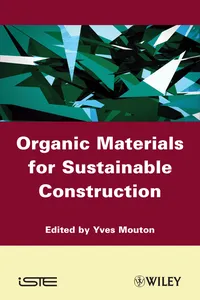 Organic Materials for Sustainable Civil Engineering_cover