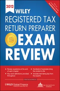 Wiley Registered Tax Return Preparer Exam Review 2012_cover