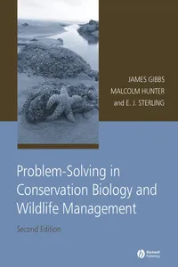 Problem-Solving in Conservation Biology and Wildlife Management_cover