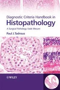 Diagnostic Criteria Handbook in Histopathology_cover