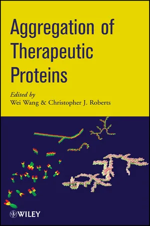 Book cover image for: Aggregation of Therapeutic Proteins
