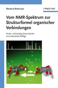 Vom NMR-Spektrum zur Strukturformel organischer Verbindungen_cover