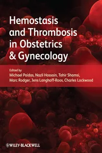 Hemostasis and Thrombosis in Obstetrics and Gynecology_cover