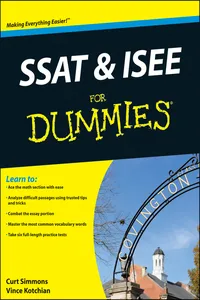 SSAT and ISEE For Dummies_cover