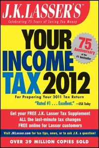 J.K. Lasser's Your Income Tax 2012_cover