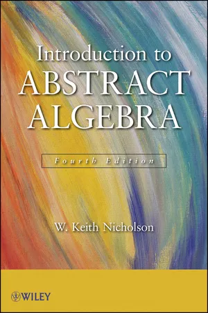 Introduction to Abstract Algebra