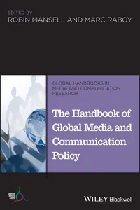 The Handbook of Global Media and Communication Policy_cover