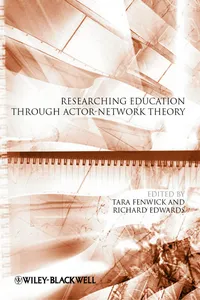 Researching Education Through Actor-Network Theory_cover