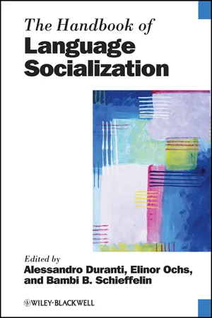Book cover image for: The Handbook of Language Socialization