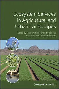 Ecosystem Services in Agricultural and Urban Landscapes_cover