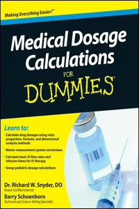 Medical Dosage Calculations For Dummies_cover