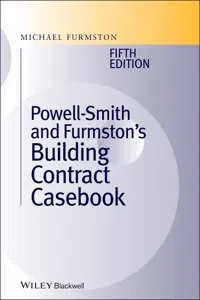 Powell]Smith and Furmston's Building Contract Casebook_cover