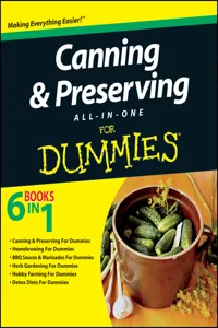 Canning and Preserving All-in-One For Dummies_cover