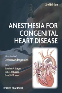 Anesthesia for Congenital Heart Disease_cover