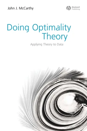 Doing Optimality Theory