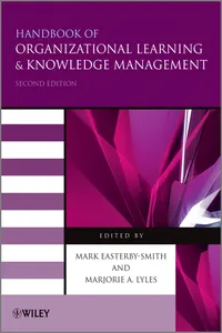 Handbook of Organizational Learning and Knowledge Management_cover