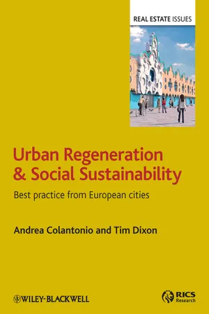 Urban Regeneration and Social Sustainability